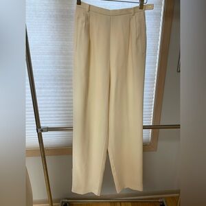 Liz Claiborne Ladies Lined Dress Pants Size4 See pic of small unnoticeable stain